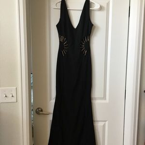 Windsor Mermaid Formal Dress with Beaded Cutouts